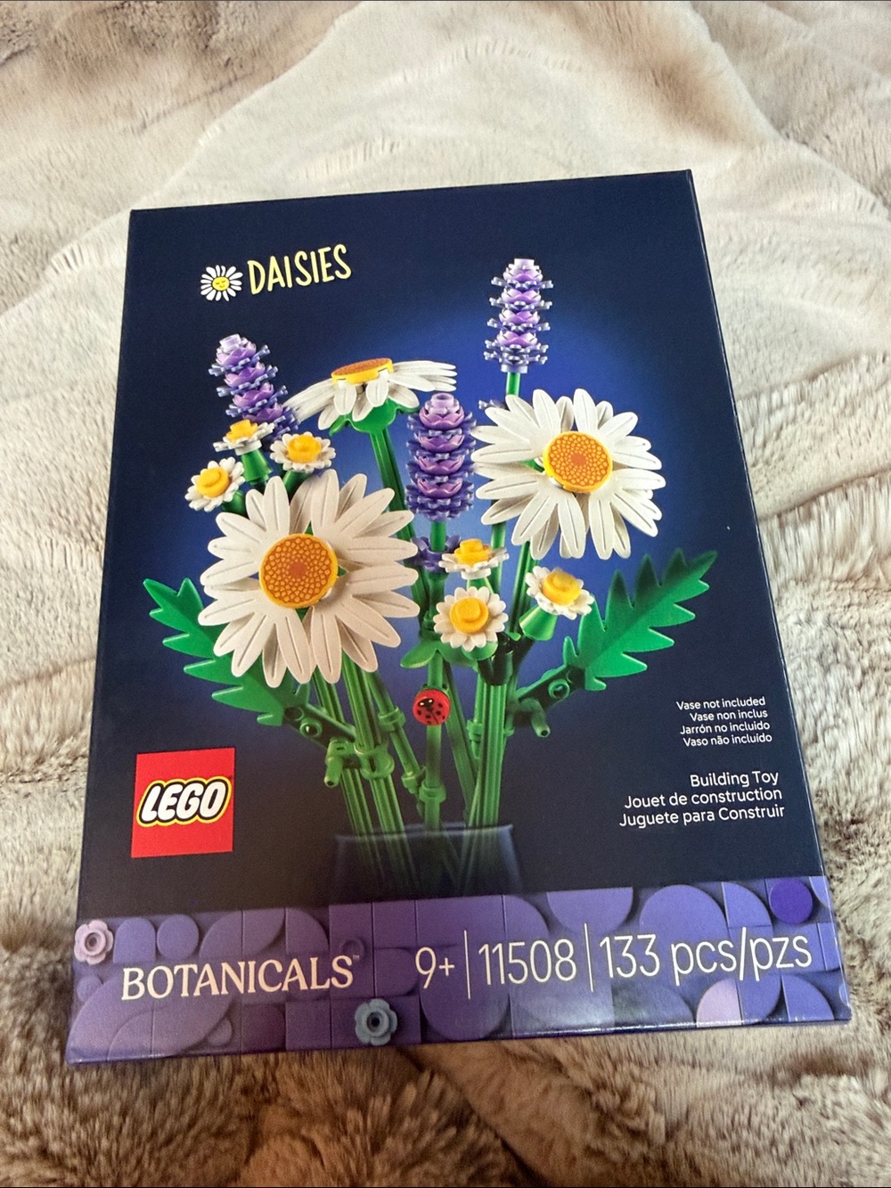 Lego Daisies Botanicals Set - White, Yellow & Purple